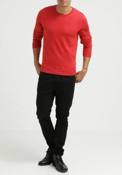Pier One BASIC CREWNECK - Jumper - Red