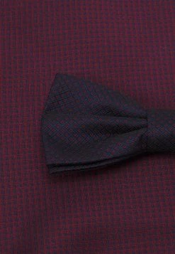 Pier One SET - Bow Tie - Dark Blue/bordeaux -Pier One Shop 8c9aa47ba293470aa7a4b13b289882f5