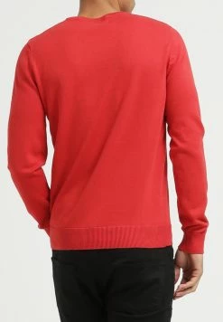 Pier One BASIC CREWNECK - Jumper - Red -Pier One Shop 8d046b0e182145cba3d1505b4ccebd21