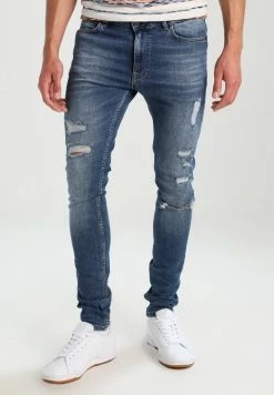 Pier One Jeans Skinny Fit - Dark Blue Denim