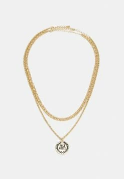 Pier One 2 PACK - Necklace - Gold-coloured