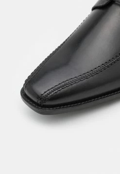 Pier One LEATHER - Lace-ups - Black -Pier One Shop 8fbae2f6f83344dba72f3b58f2c32c69