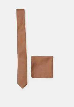 Pier One SET - Pocket Square - Brown
