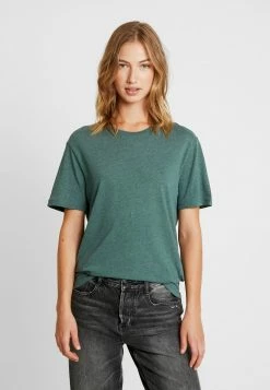 Pier One Basic T-shirt - Green Melange -Pier One Shop 9172012019a7477d89b6d5c8e5bedb98