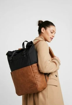 Pier One UNISEX - Rucksack - Brown/black -Pier One Shop 93b6bfb6e5c8450b8a02c34b08599daf