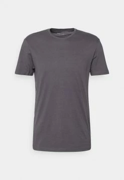 Pier One 7 PACK - Basic T-shirt - Black/green/bordeaux -Pier One Shop 94e2ef9c2bb646028638e27f41280819