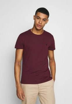 Pier One Basic T-shirt - Bordeaux