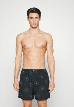 Pier One 3 PACK - Boxer Shorts - Black /dark Blue/orange -Pier One Shop 96f390608e0c42c7863a1da4fd38af4e