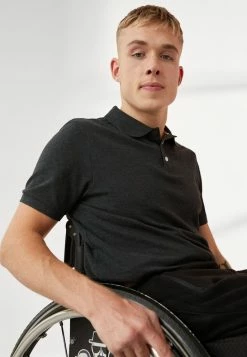 Pier One Polo Shirt - Dark Grey