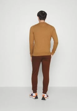 Pier One 2 PACK - Tracksuit Bottoms - Dark Brown/black -Pier One Shop 994bb4a4696a4095ace27240f693a155