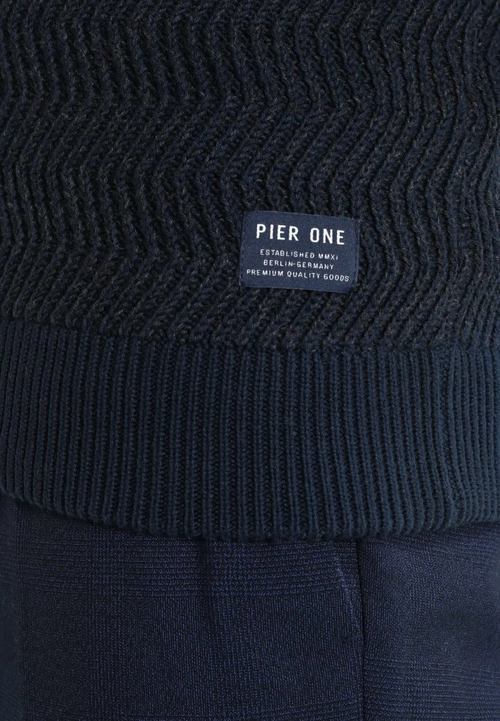 Pier One Jumper - Mottled Dark Blue 5 Pier One Jumper - Mottled Dark Blue - Image 5