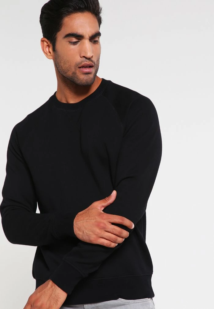 Pier One Sweatshirt - Black 1 Pier One Sweatshirt - Black