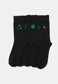 Pier One 5 PACK - Socks - Black
