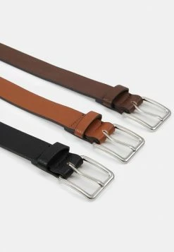 Pier One 3 PACK - Belt - Cognac/black/brown -Pier One Shop 9a9be1d54a5040d8a4e8e3ec83f96348