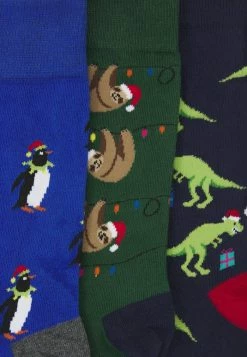 Pier One 3 PACK - Socks - Dark Blue/blue/dark Green -Pier One Shop 9bbdd0e79265415baeaf32233fb6f1a0