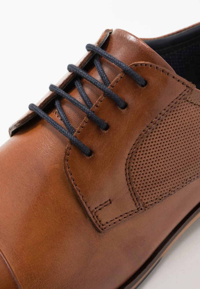 Pier One Smart Lace-ups - Cognac 6 Pier One Smart Lace-ups - Cognac - Image 6