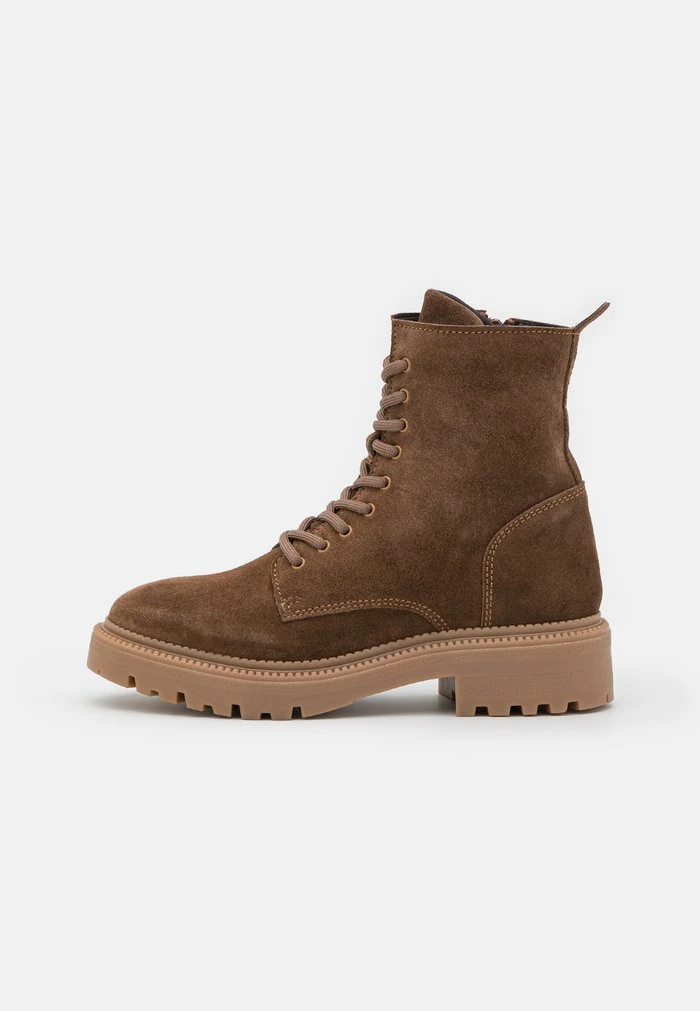 Pier One LEATHER - Lace-up Ankle Boots - Brown 2 Pier One LEATHER - Lace-up Ankle Boots - Brown - Image 2