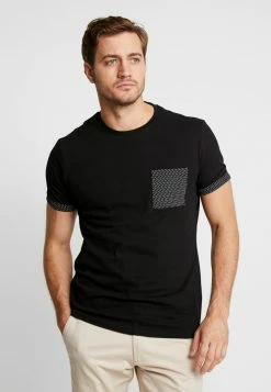 Pier One Print T-shirt - Black