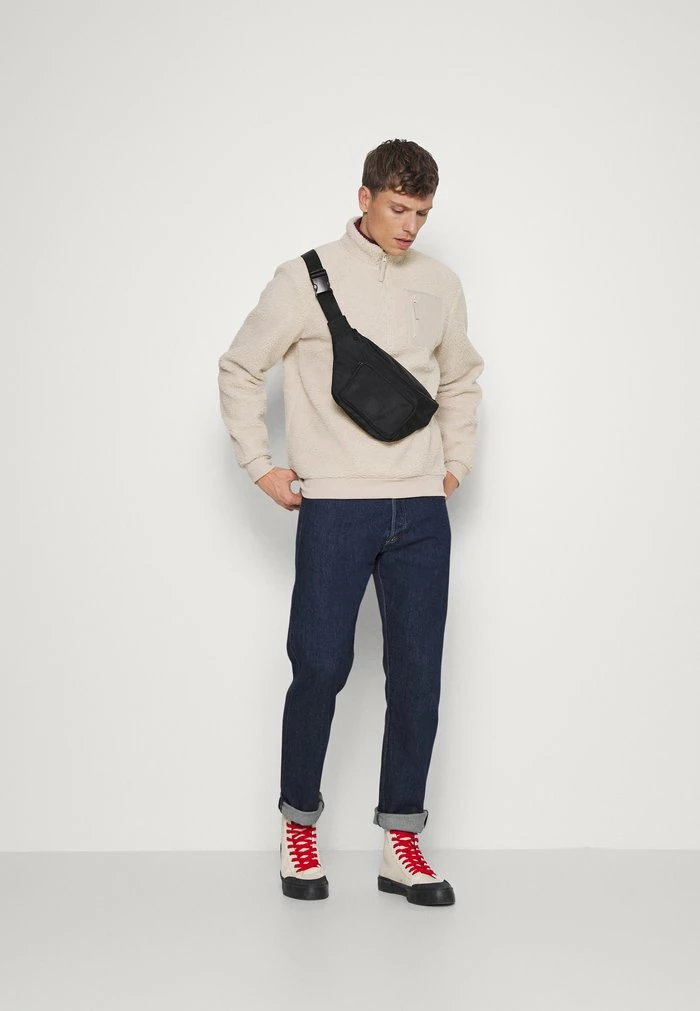 Pier One Fleece Jumper - Stone 2 Pier One Fleece Jumper - Stone - Image 2