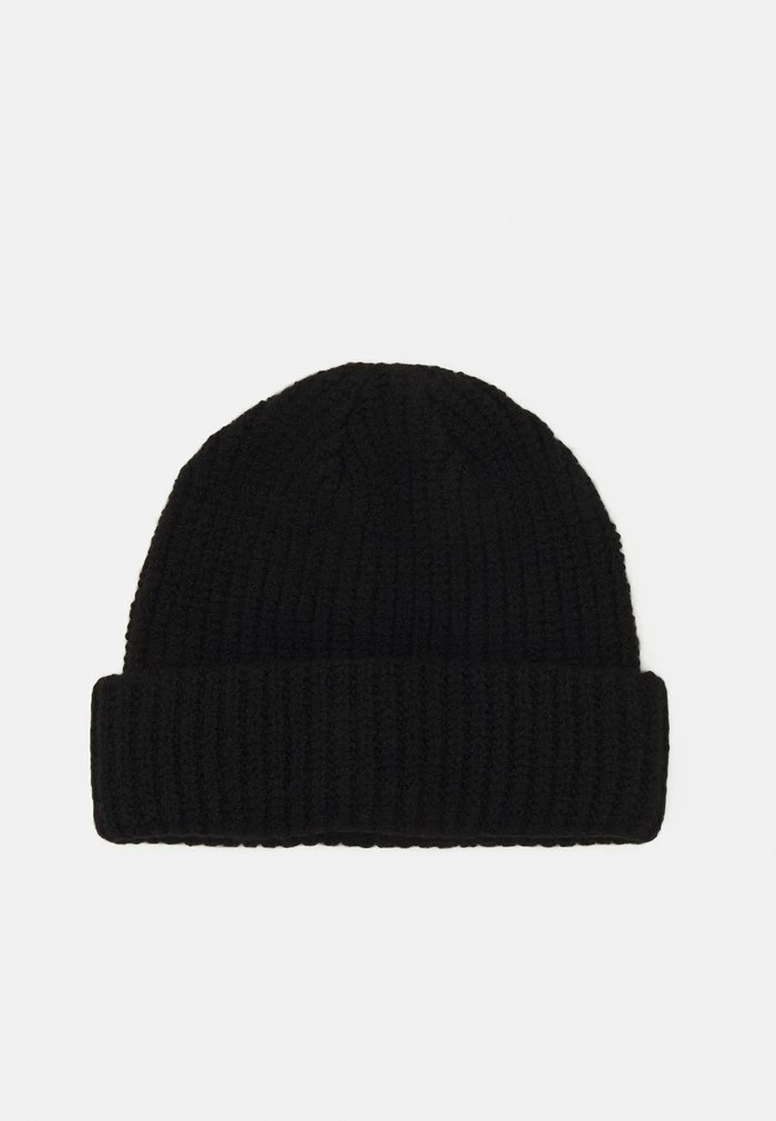 Pier One SHORT MICRO BEANIE UNISEX - Beanie - Black 1 Pier One SHORT MICRO BEANIE UNISEX - Beanie - Black