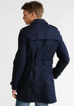 Pier One Trenchcoat - Dark Blue -Pier One Shop 9f7acdf58be74396a8639bc6c063cea9