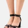 Pier One High Heeled Sandals - Black