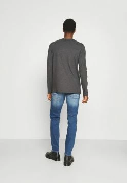 Pier One 2 PACK - Long Sleeved Top - Dark Grey/black -Pier One Shop a601e52fa7974b079f93b858d4b782ec