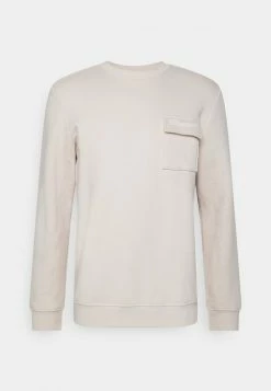 Pier One UNITED UTILITY CREW - Sweatshirt - Stone -Pier One Shop a80eb786c378485aa49c1b2a946a60c7