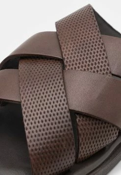 Pier One LEATHER - Mules - Brown -Pier One Shop a89b9fdda0dd4135b3c3ba857c8059f4