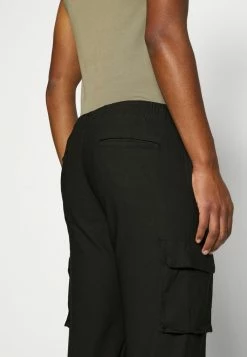 Pier One Cargo Trousers - Black -Pier One Shop a9b149b6dd404619a6c6ded3ddd572a1