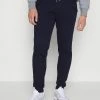 Pier One 2 PACK - Tracksuit Bottoms - Dark Blue