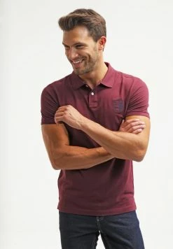 Pier One Polo Shirt - Bordeaux