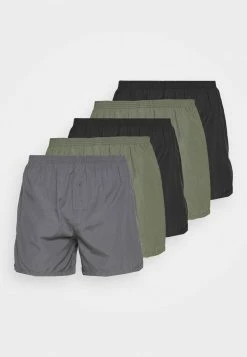 Pier One 5 PACK - Boxer Shorts - Black/khaki/dark Grey -Pier One Shop aabf1b6cd2d84a338064454393e5f372