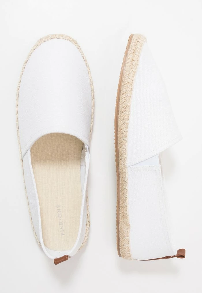 Pier One RENA ESPADRILLE UNISEX - Espadrilles - White 2 Pier One RENA ESPADRILLE UNISEX - Espadrilles - White - Image 2