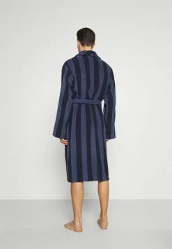 Pier One Dressing Gown - Dark Blue/blue -Pier One Shop aca8624f49724051a50989968eff0535