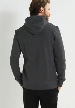 Pier One Zip-up Sweatshirt - Black Melange -Pier One Shop ad2b2b24b02a47f29e0ecbd4c2ee6d85