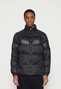 Pier One BLOCK PUFFER - Winter Jacket - Black