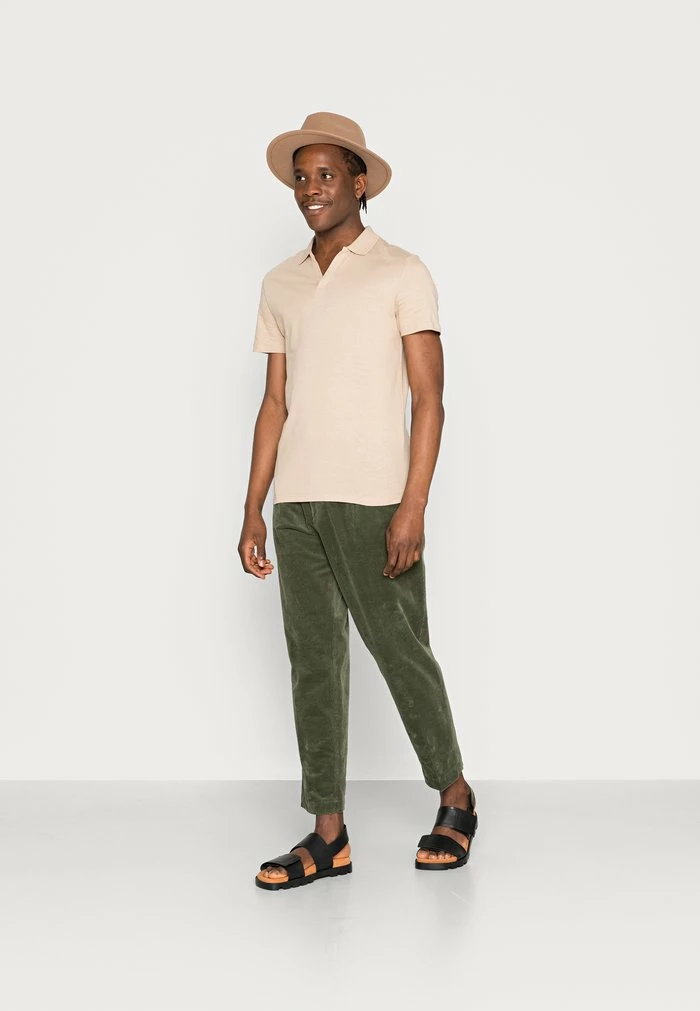 Pier One Polo Shirt - Beige 2 Pier One Polo Shirt - Beige - Image 2