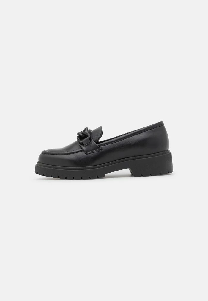 Pier One LEATHER - Slip-ons - Black 2 Pier One LEATHER - Slip-ons - Black - Image 2