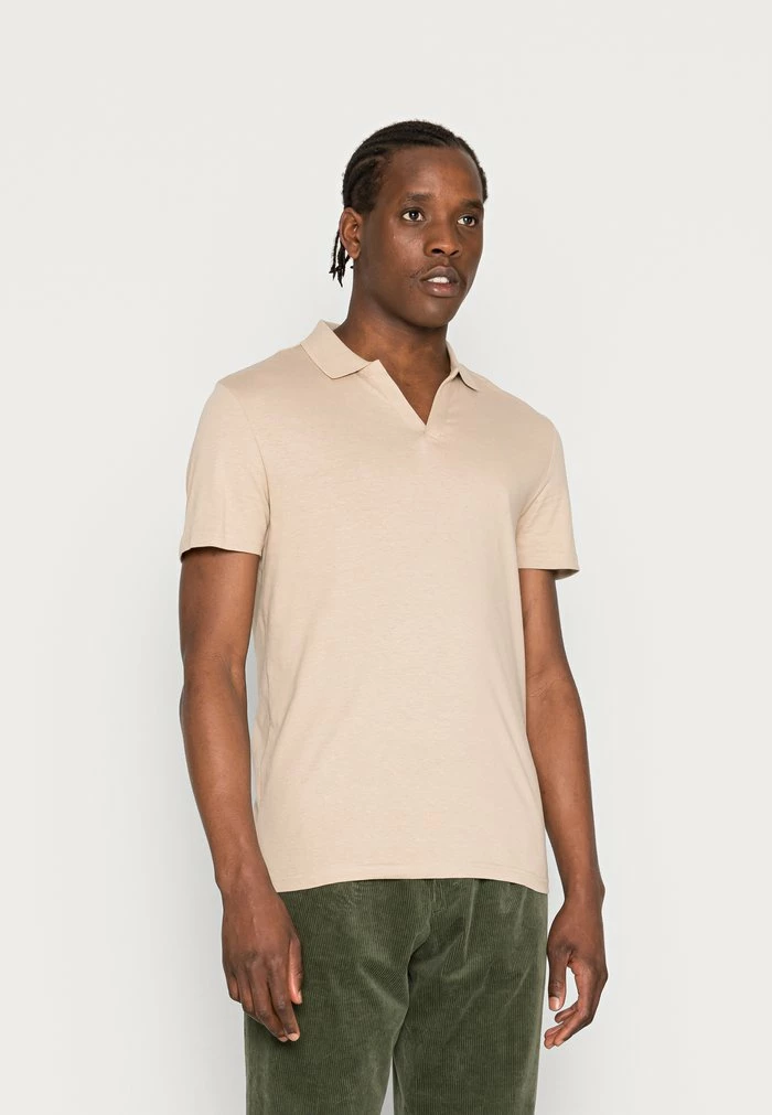 Pier One Polo Shirt - Beige 1 Pier One Polo Shirt - Beige