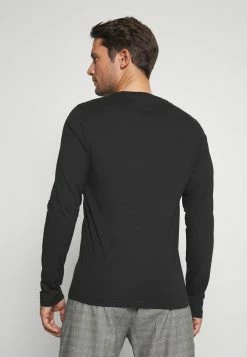 Pier One 2 PACK - Long Sleeved Top - White/black -Pier One Shop b2ae0ed0844241398576a6d2524b1cab