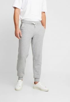 Pier One Tracksuit Bottoms - Mottled Light Grey