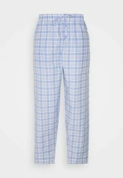 Pier One Pyjama Bottoms - Light Blue/white