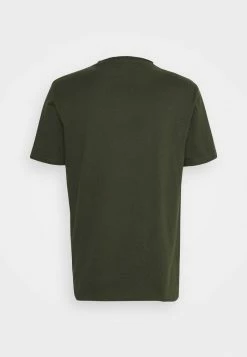 Pier One 2 PACK - Basic T-shirt - Black/khaki -Pier One Shop b64765debe284c6c9b0420c3cc33aaec