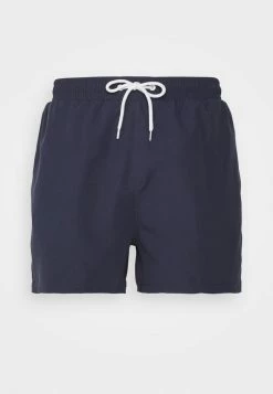 Pier One BASIC BEACH - Swimming Shorts - Blue Grey