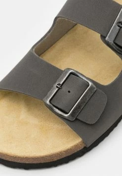 Pier One UNISEX - Slippers - Dark Grey -Pier One Shop b79c51a86cb445aa888f3ee0244a87c5