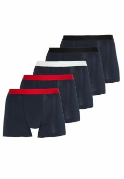 Pier One 5 PACK - Pants - Dark Blue/red -Pier One Shop ba6f2f15b66a486c8ed852722b2b6472