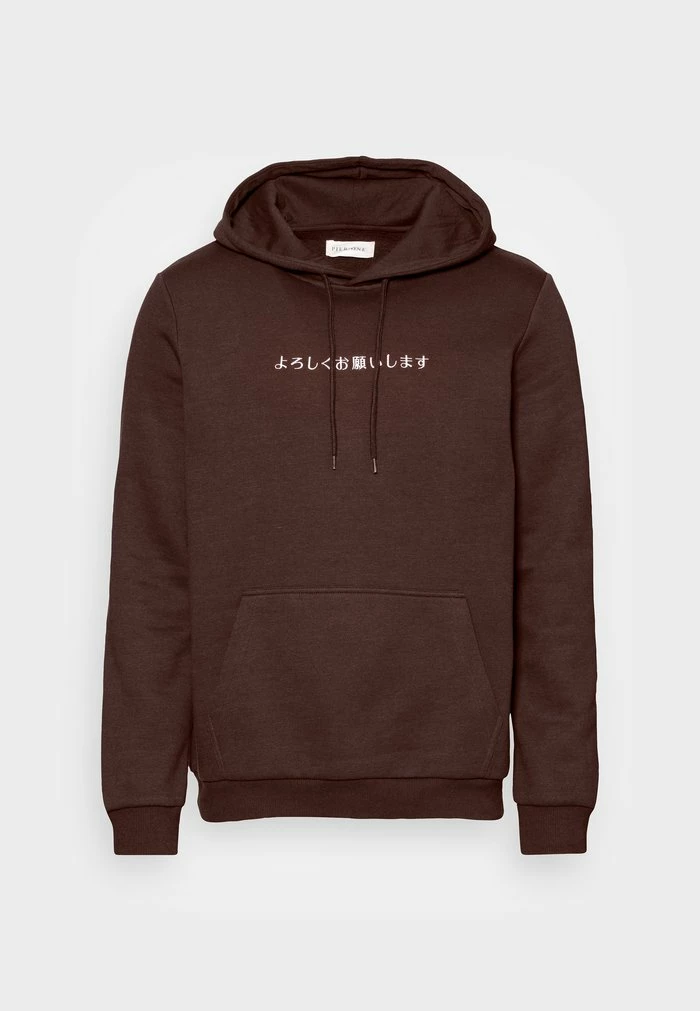 Pier One Hoodie - Dark Brown 4 Pier One Hoodie - Dark Brown - Image 4