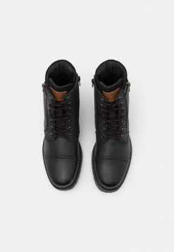 Pier One Lace-up Ankle Boots - Black -Pier One Shop bb8bfcf731ad427382fce5c580fcbb7f