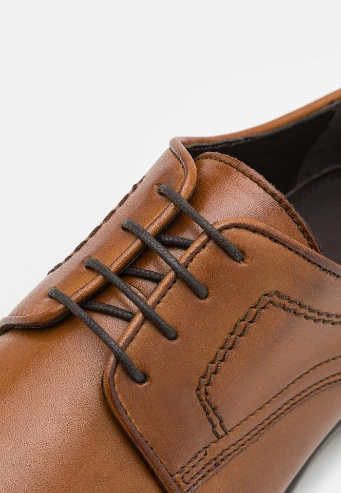 Pier One LEATHER - Lace-ups - Cognac 6 Pier One LEATHER - Lace-ups - Cognac - Image 6